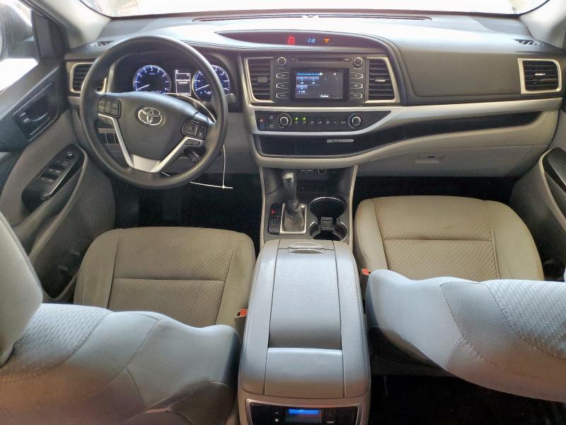 5TDZARFH9KS043578 - 2019 TOYOTA HIGHLANDER LE SILVER photo 8