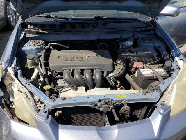 2T1KR32EX5C479825 - 2005 TOYOTA COROLLA MA XR BLUE photo 11