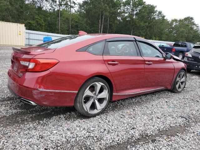 1HGCV2F9XKA000022 - 2019 HONDA ACCORD TOURING RED photo 3