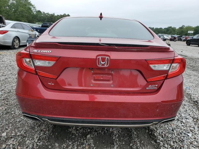 1HGCV2F9XKA000022 - 2019 HONDA ACCORD TOURING RED photo 6