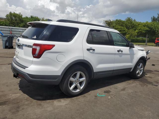 1FM5K7B86JGC86937 - 2018 FORD EXPLORER Biały zdjęcie 3