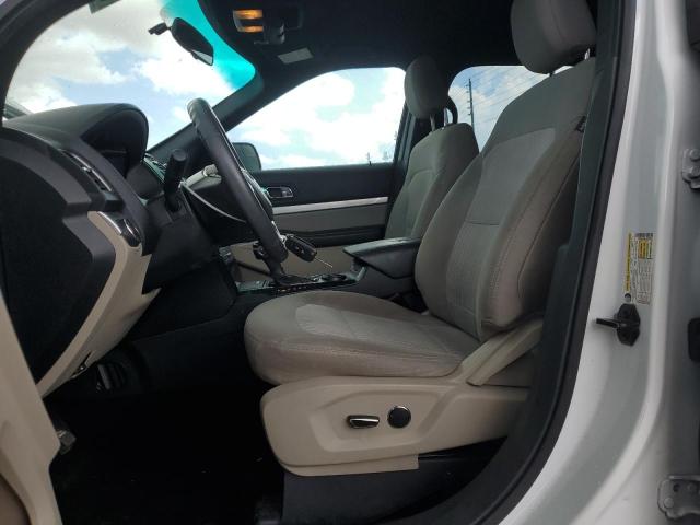 1FM5K7B86JGC86937 - 2018 FORD EXPLORER Biały zdjęcie 7