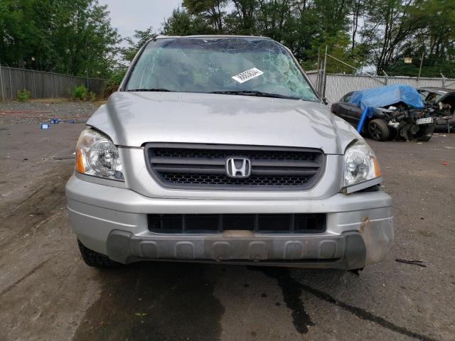 2HKYF18425H512965 - 2005 HONDA PILOT EX SILVER photo 5