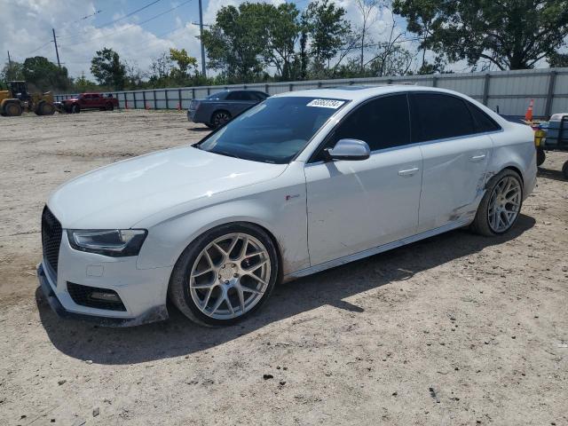 WAUBGAFL0DA088749 - 2013 AUDI S4 PREMIUM PLUS WHITE photo 1