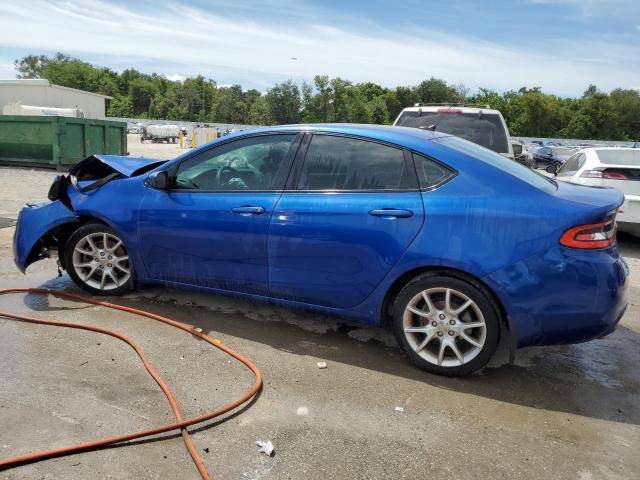 1C3CDFBH2DD157264 - 2013 DODGE DART SXT BLUE photo 2