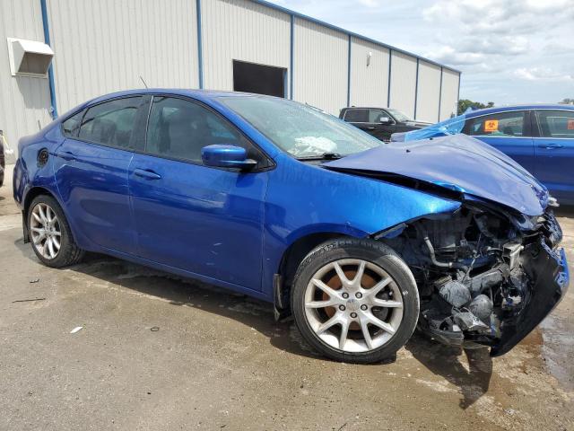 1C3CDFBH2DD157264 - 2013 DODGE DART SXT BLUE photo 4