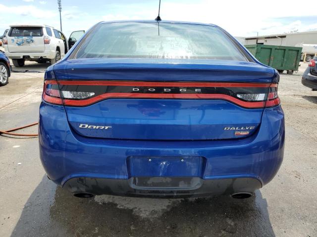 1C3CDFBH2DD157264 - 2013 DODGE DART SXT BLUE photo 6