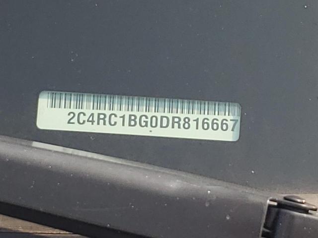 2C4RC1BG0DR816667 - 2013 CHRYSLER TOWN & COU TOURING WHITE photo 13