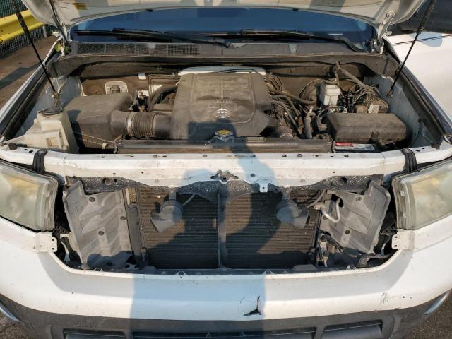 5TFUM5F13DX042677 - 2013 TOYOTA TUNDRA DOUBLE CAB SR5 WHITE photo 11
