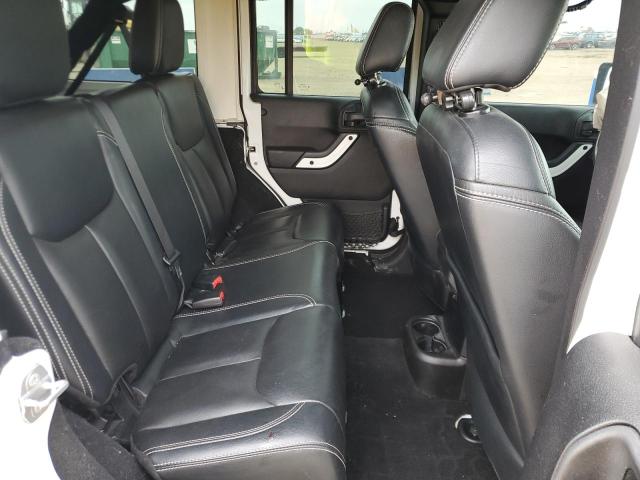 1C4BJWEG3EL237974 - 2014 JEEP WRANGLER U SAHARA WHITE photo 11