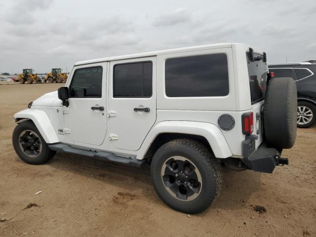 1C4BJWEG3EL237974 - 2014 JEEP WRANGLER U SAHARA WHITE photo 2