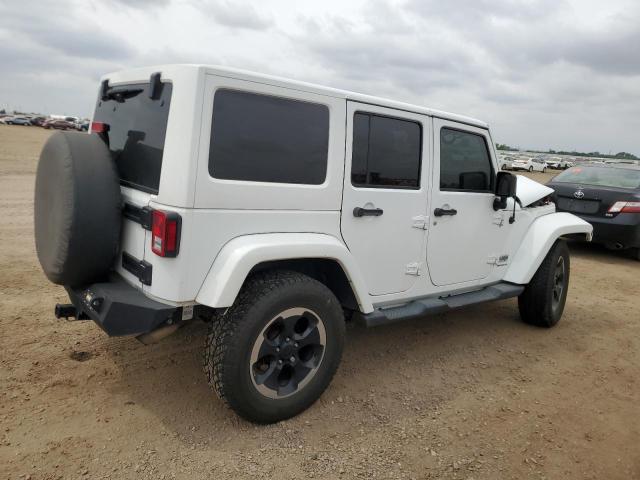 1C4BJWEG3EL237974 - 2014 JEEP WRANGLER U SAHARA WHITE photo 3