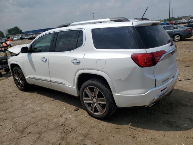 1GKKNPLS7HZ265848 - 2017 GMC ACADIA DENALI WHITE photo 2