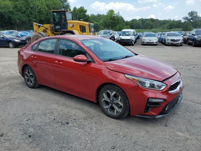 3KPF24AD8KE061202 - 2019 KIA FORTE FE RED photo 4