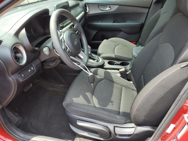 3KPF24AD8KE061202 - 2019 KIA FORTE FE RED photo 7