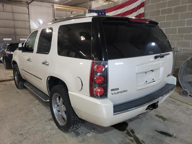 1GKUKEEF9AR271694 - 2010 GMC YUKON DENALI WHITE photo 3