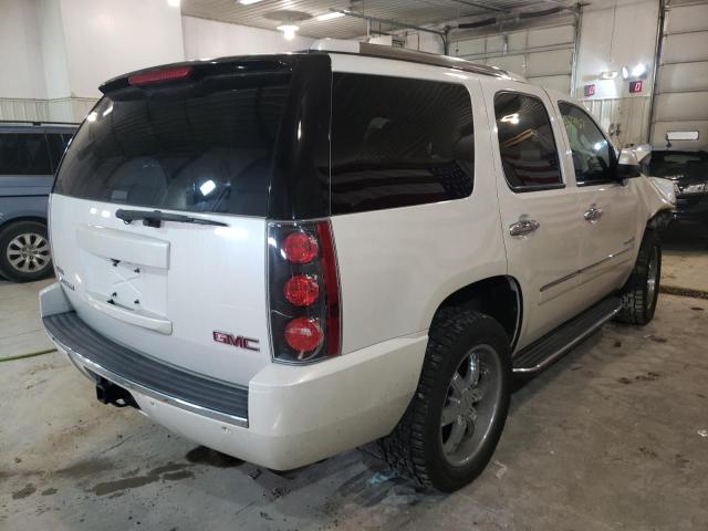 1GKUKEEF9AR271694 - 2010 GMC YUKON DENALI WHITE photo 4