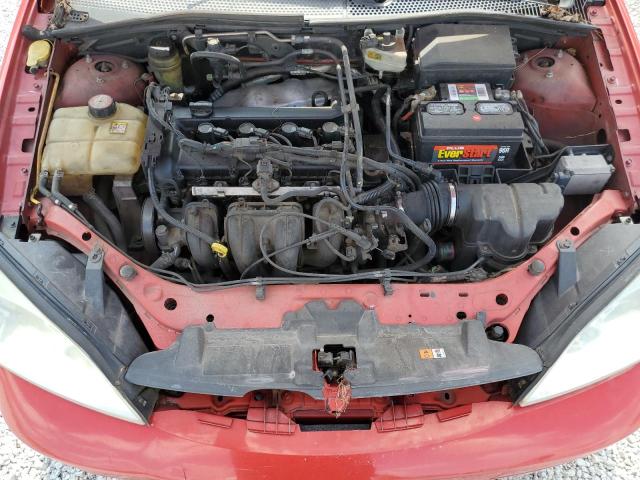 3FAFP31N85R121597 - 2005 FORD FOCUS ZX3 RED photo 11