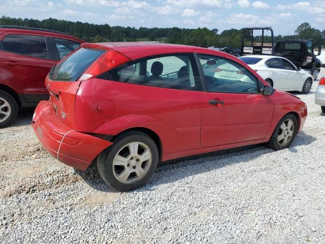 3FAFP31N85R121597 - 2005 FORD FOCUS ZX3 RED photo 3