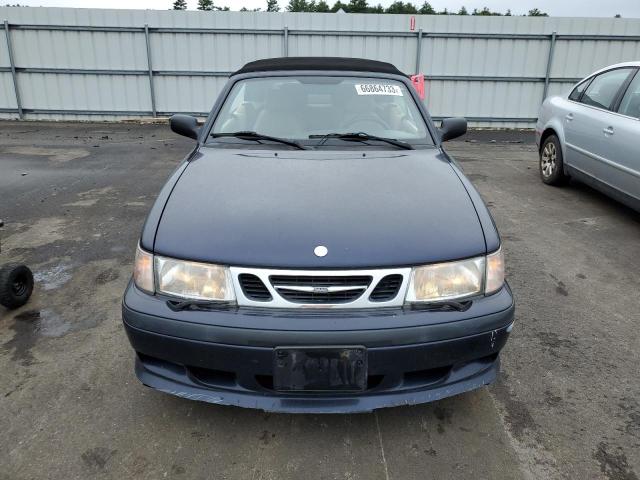 YS3DD78N4X7022110 - 1999 SAAB 9-3 S BLUE photo 5