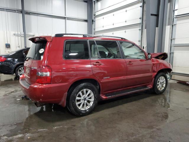 JTEDP21A470147198 - 2007 TOYOTA HIGHLANDER SPORT MAROON photo 3