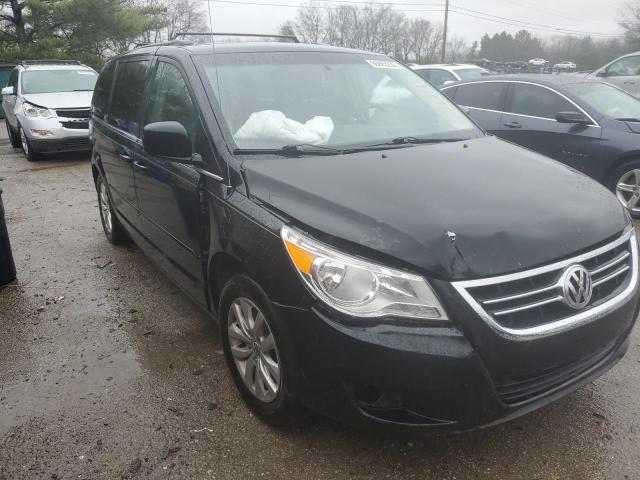 2C4RVABG5CR151922 - 2012 VOLKSWAGEN ROUTAN SE BLACK photo 1