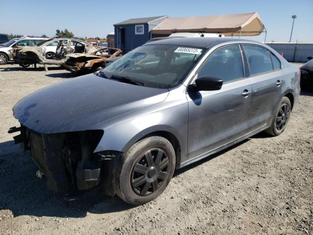 3VW2K7AJ6BM095325 - 2011 VOLKSWAGEN JETTA BASE 灰色 照片 1