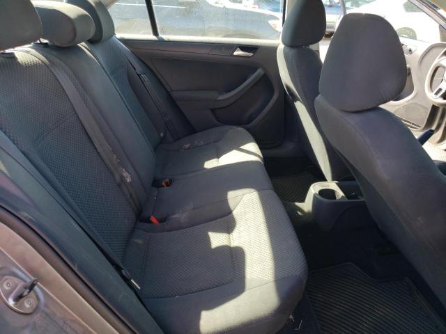 3VW2K7AJ6BM095325 - 2011 VOLKSWAGEN JETTA BASE 灰色 照片 10