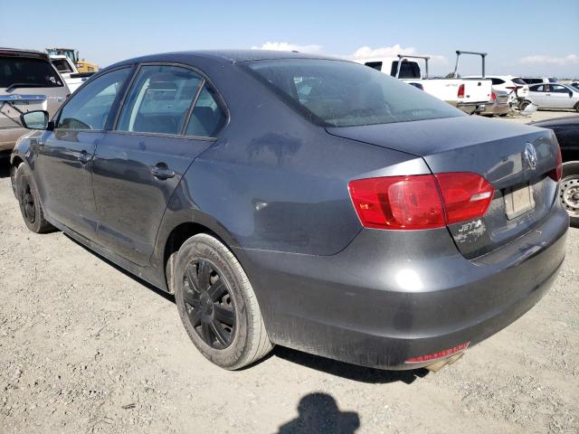 3VW2K7AJ6BM095325 - 2011 VOLKSWAGEN JETTA BASE 灰色 照片 2