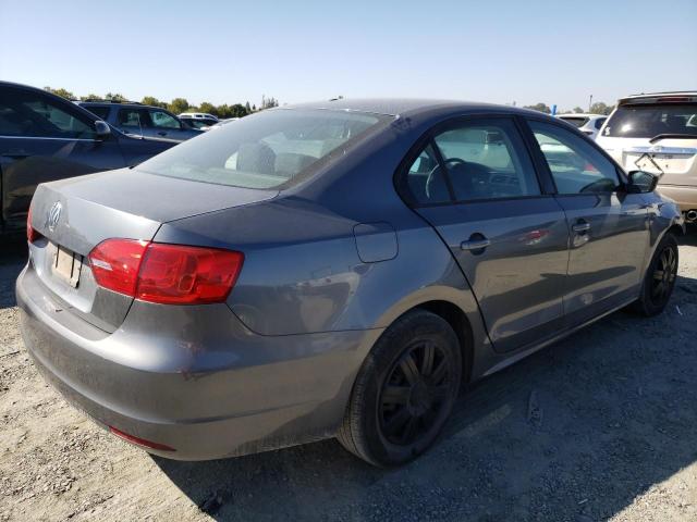 3VW2K7AJ6BM095325 - 2011 VOLKSWAGEN JETTA BASE 灰色 照片 3