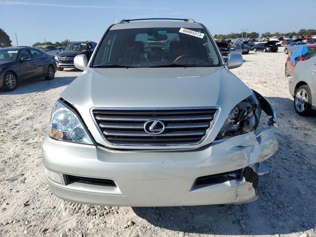 JTJBT20X150071415 - 2005 LEXUS GX 470 SILVER photo 5