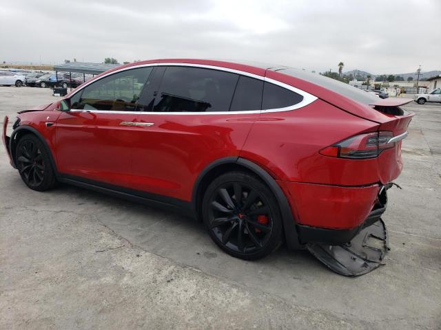 5YJXCBE45LF261286 - 2020 TESLA MODEL X RED photo 2