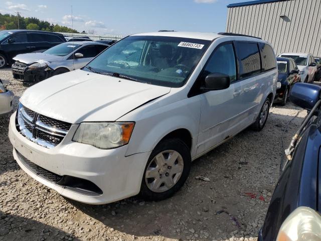 2D4RN4DGXBR706573 - 2011 DODGE GRAND CARA EXPRESS WHITE photo 1