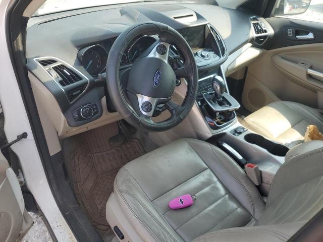 1FMCU9H93DUA23050 - 2013 FORD ESCAPE SEL WHITE photo 8