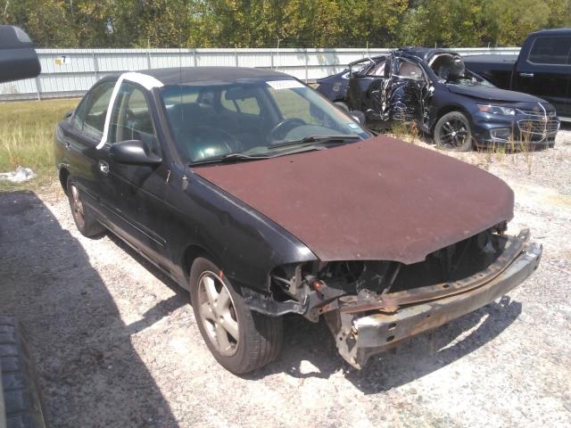 3N1CB51D43L703486 - 2003 NISSAN SENTRA XE BLACK photo 4