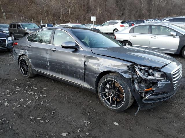 KMHGN4JE5FU073427 - 2015 HYUNDAI GENESIS 3.8L GRAY photo 4