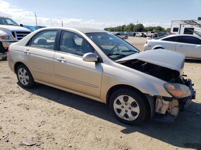 KNAFE222995617593 - 2009 KIA SPECTRA EX BEIGE photo 4