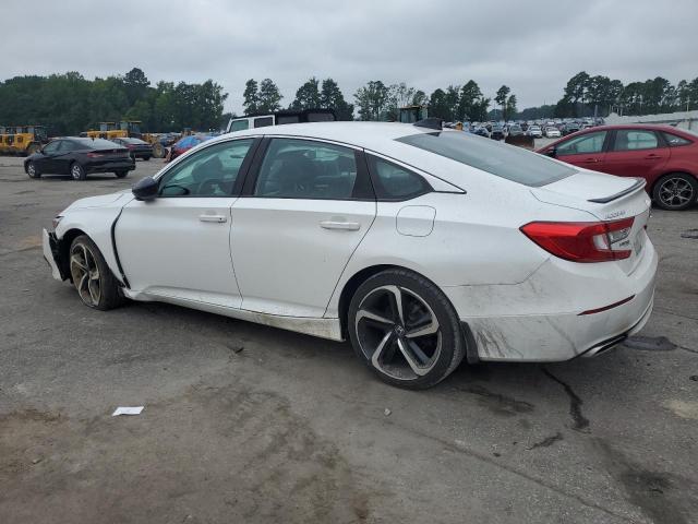 1HGCV1F39MA099716 - 2021 HONDA ACCORD SPORT WHITE photo 2