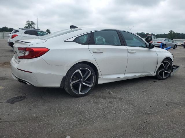 1HGCV1F39MA099716 - 2021 HONDA ACCORD SPORT WHITE photo 3