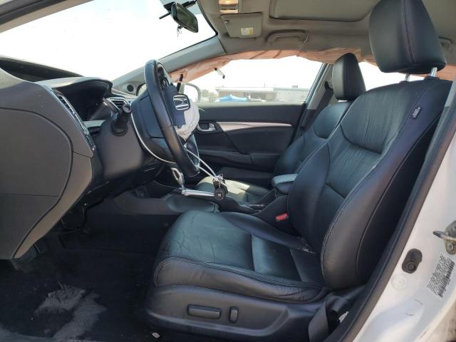 19XFB2F97EE250081 - 2014 HONDA CIVIC EXL 白色 照片 7