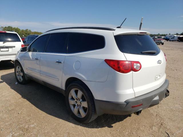 1GNEV33D49S134963 - 2009 CHEVROLET TRAVERSE LTZ WHITE photo 2