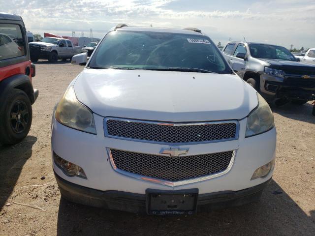 1GNEV33D49S134963 - 2009 CHEVROLET TRAVERSE LTZ WHITE photo 5