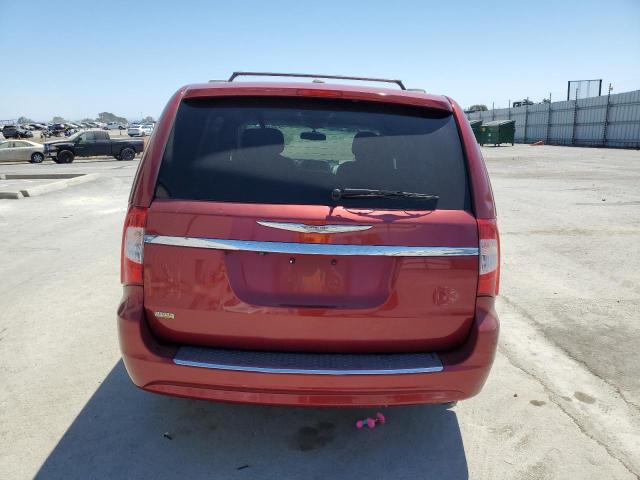 2C4RC1BG9GR197989 - 2016 CHRYSLER TOWN & COU TOURING BURGUNDY photo 6