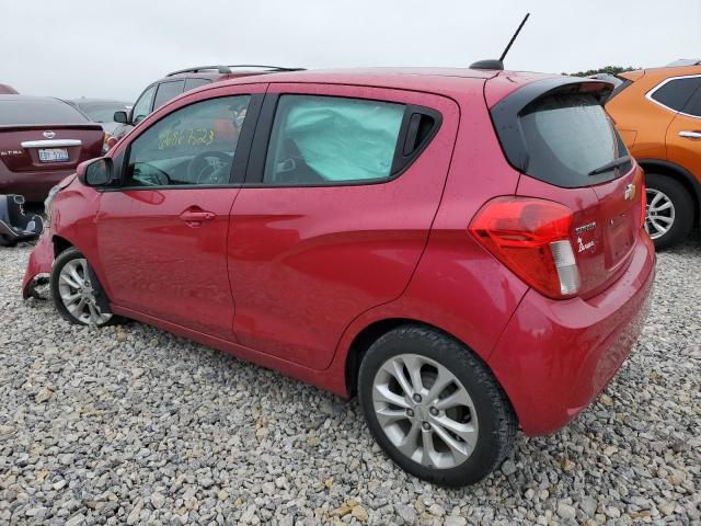 KL8CD6SA9LC439400 - 2020 CHEVROLET SPARK 1LT RED photo 2