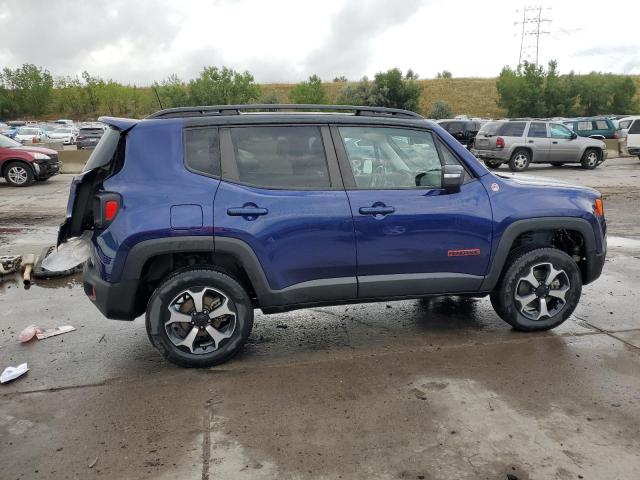 ZACNJBC17LPL90979 - 2020 JEEP RENEGADE TRAILHAWK BLUE photo 3