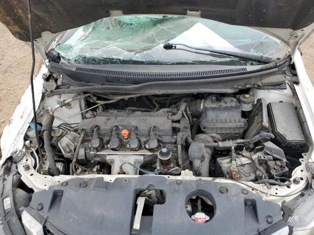 19XFB2F99FE013870 - 2015 HONDA CIVIC EXL Սպիտակ լուսանկար 11