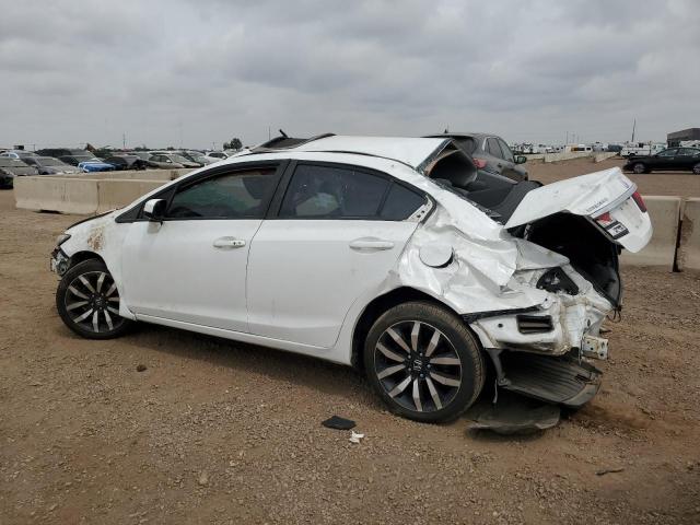 19XFB2F99FE013870 - 2015 HONDA CIVIC EXL Սպիտակ լուսանկար 2