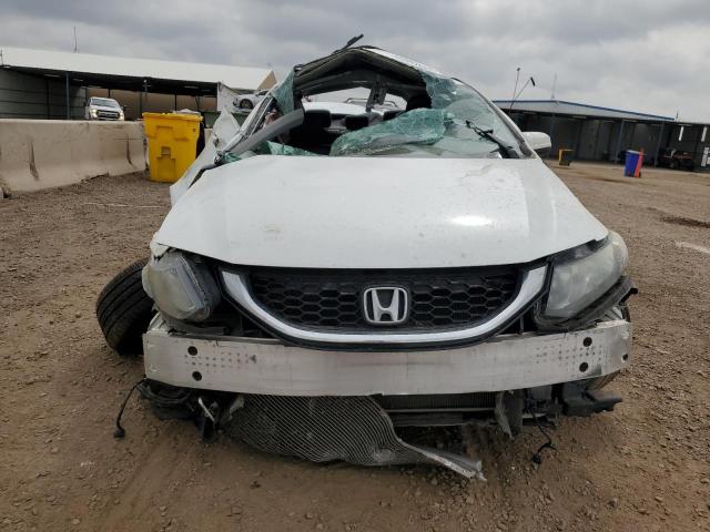 19XFB2F99FE013870 - 2015 HONDA CIVIC EXL Սպիտակ լուսանկար 5