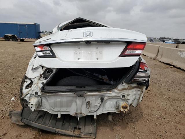 19XFB2F99FE013870 - 2015 HONDA CIVIC EXL Սպիտակ լուսանկար 6