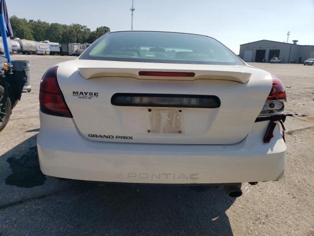 2G2WP552861301730 - 2006 PONTIAC GRAND PRIX WHITE photo 6